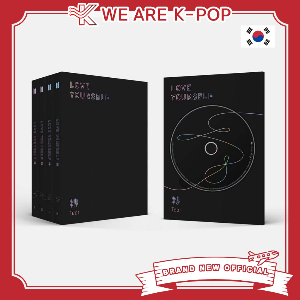 [ของแท้] อัลบั้ม BTS - LOVE YOURSELF | Tear