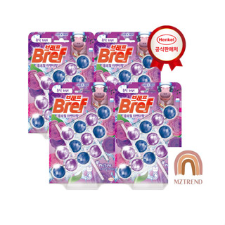 [MZTREND] ใหม่ BREF น้ํายาล้างห้องน้ํา รุ่นพิเศษ ลายดอกไม้ ลาเวนเดอร์ 3P * 4 แพ็ก / น้ํายาล้างห้องน้ํา