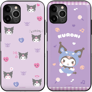 เคสโทรศัพท์มือถือ แบบแม่เหล็ก ลาย Kuromi Ver 2 สําหรับ Galaxy S23 S22 S21 S20 S10 S9 Note