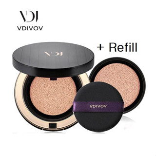 [VDIVOV] Double Stay Cushion Set (+ Refill)   ชุดคุชชั่นสองชั้น (+รีฟิล)  สินค้าเกาหลีแท้ๆส่งตรงจากเกาหลี