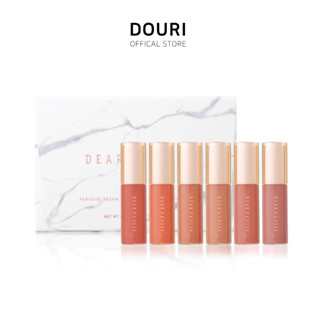 Paradise DREAM VELVET LIP MOUSSE เซตทดลอง 6 ชิ้น DEAR DAHLIA k-beauty