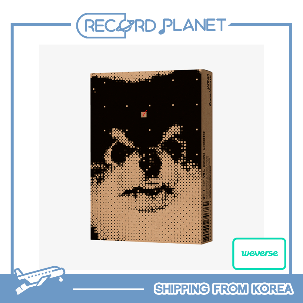 [POB] V(BTS) - 'Layover' (Weverse Albums ver.) V Solo Album + Free Gift