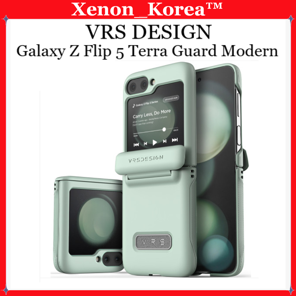 [VRS Design] Galaxy Z Flip 5 Terra Guard เคสโมเดิร์น (พร้อมบานพับป้องกัน)