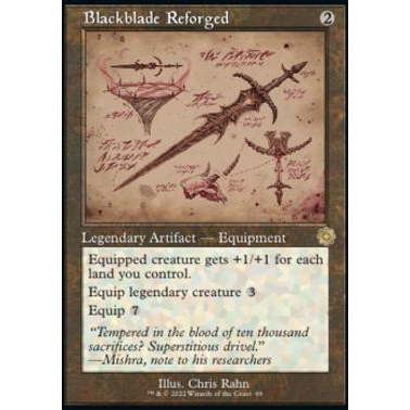 Brr_006 BLACKBLADE REFORGED MTG Magic The Gathering: สิ่งประดิษฐ์ย้อนยุคสงครามของพี่น้อง