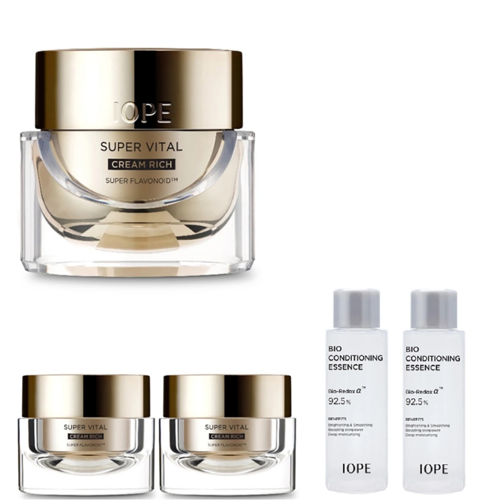 Korea Costco IOPE Super Vital Cream 50 มล. (+ ครีม & เอสเซนส์)
