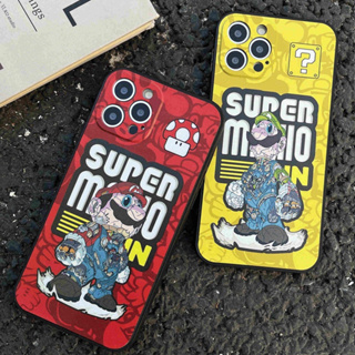 เคสโทรศัพท์มือถือ TPU นิ่ม การ์ตูนคู่รักน่ารักๆ สําหรับ iPhone 11 XR 7 8 6 6s Plus 14 13 12 Pro MAX X XS MAX SE 2020 iPhone เคส