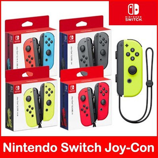 Nintendo Switch JOYCON ชุดคอนโทรลเลอร์ ★ รองเท้านีออน สีเขียว สีชมพูนีออน สีแดง สีฟ้า สีเทา สีเหลืองนีออน The Legend Of Zelda