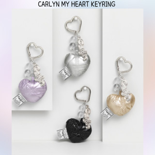 [CARLYN] Carlyn MY HEART KEY RING / 4COLOR / สินค้าเกาหลี / ของแท้ 100%