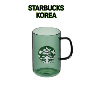 Starbucks Korea Core MD แก้วไซเรน เป็นมิตรกับไมโครเวฟ สีเขียว 500 มล.