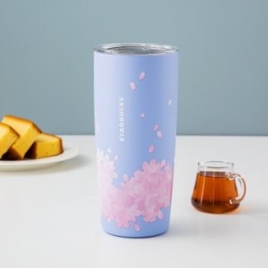 Starbucks Korea Cherryblossom Sky miri Tumbler แก้วน้ํา 591 มล.