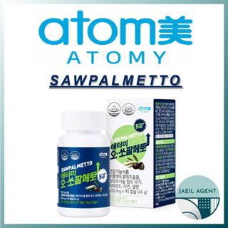 [ATOMY] Sawpalmetto / 90 แคปซูล / สุขภาพต่อต่อมลูกหมาก / อาหารเพื่อสุขภาพ / ผลิตภัณฑ์ของแท้จากเกาหลี