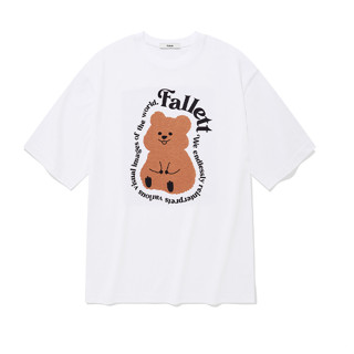 [FALLETT] Quokka เสื้อยืด แขนสั้น / UNISEX / 4 ขนาด / ของแท้ 100% / สินค้าเกาหลี