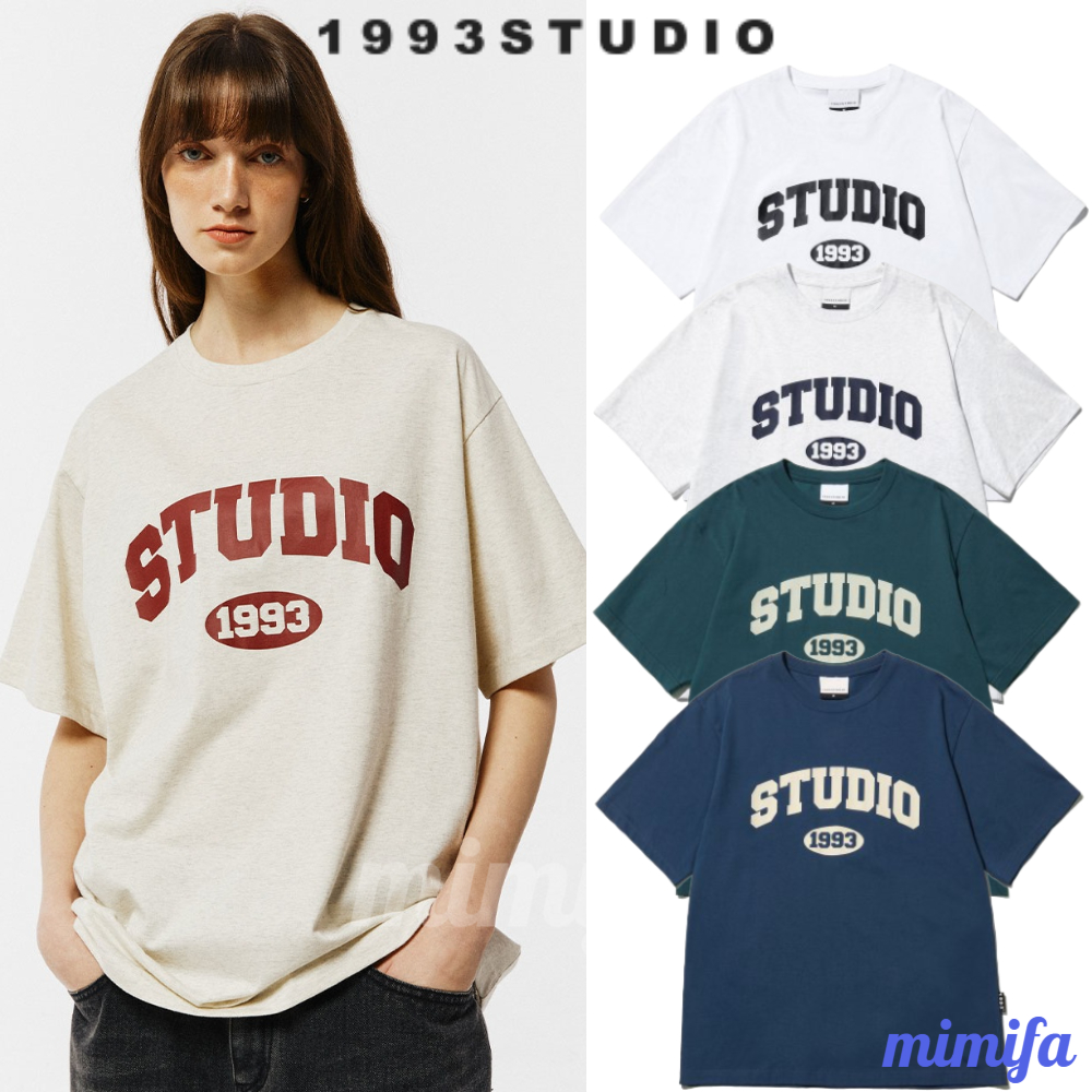 เสื้อยืด พิมพ์ลายโลโก้สตูดิโออาร์ช 1993STUDIO