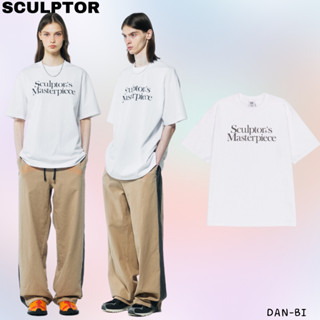 [SCULPTOR] เสื้อยืด สีขาว / 4 ขนาด / สินค้าเกาหลี / ของแท้ 100%