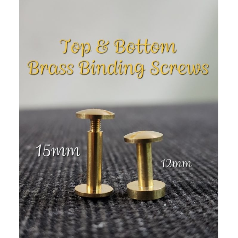 SG Stock-Binding สกรูทองเหลือง Book Binding สกรูเมนู Binding เมนูสกรูเมนูการพิมพ์หนังสือ Binding