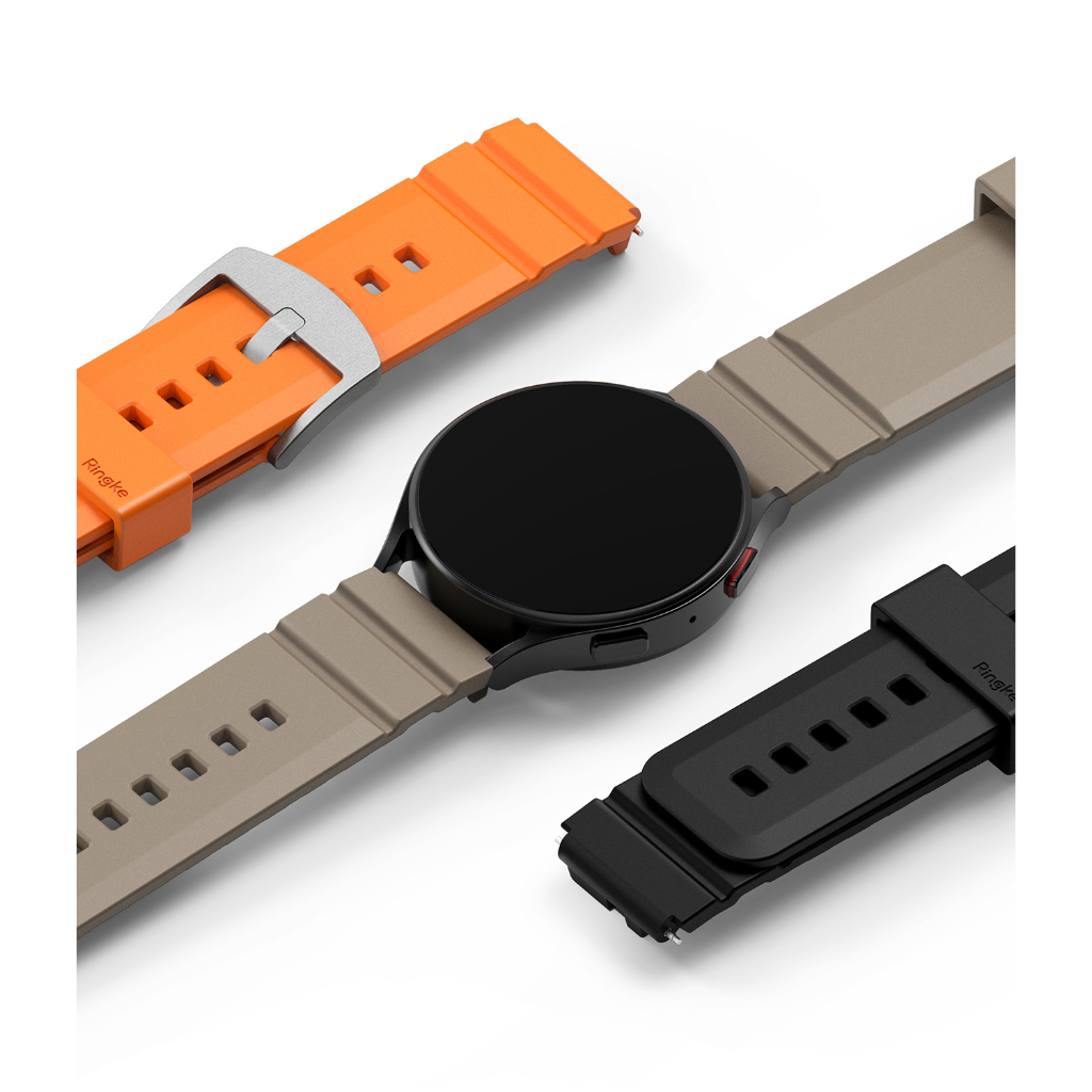 Ringke Rubber One Bold สำหรับ Galaxy Watch Series สายสมาร์ทวอทช์สแตนเลส TPU