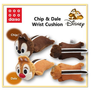 [DAISO Korea] Chip &amp; Dale เบาะรองข้อมือ สําหรับเมาส์