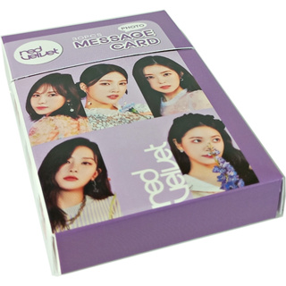 โฟโต้การ์ดข้อความ K-POP RED VELVET เวอร์ชั่นใหม่ 30 ชิ้น