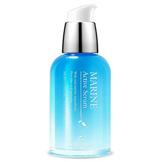 [THE Skin HOUSE] Marine Active serum 50 มล. - เซรั่มให้ความชุ่มชื้น กรดไฮยารูลอนิก สําหรับผิวแห้งและขาดน้ํา |ผลิตภัณฑ์ดูแลผิว สไตล์เกาหลี|