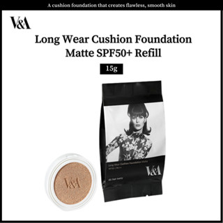 V&amp;a officail คุชชั่นรองพื้น เนื้อแมตต์ SPF50+ รีฟิล 15 กรัม