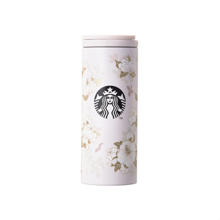 Starbucks Korea 2019 แก้วน้ํา ลายดอกกุหลาบชารอน สไตล์เกาหลี