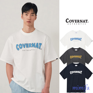 เสื้อยืด พิมพ์ลายโลโก้ COVERNAT