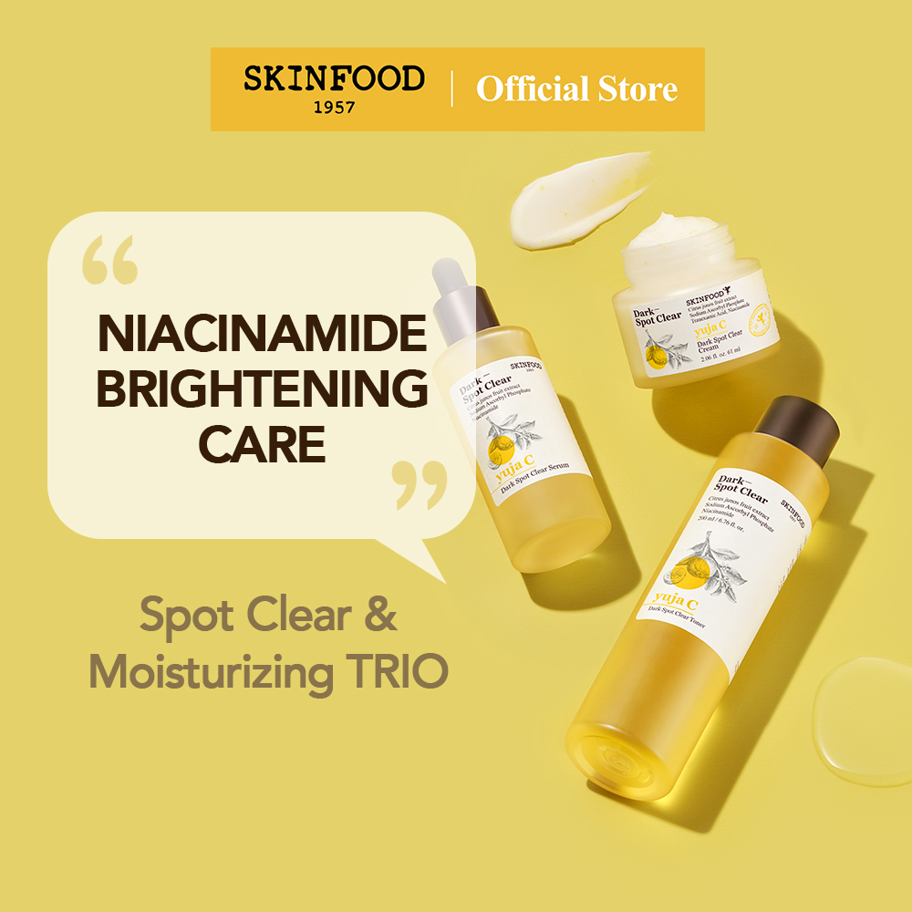 SKINFOOD Vegan Yuja Vitamin C Niacinamide Spot Clear Vegan Brightening