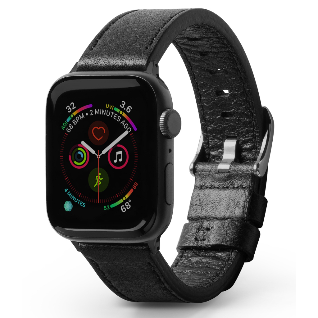 Ringke Leather One สําหรับ Apple Watch 49mm 46mm 45mm 44mm หนังสแตนเลสสตีล Smartwatch Band