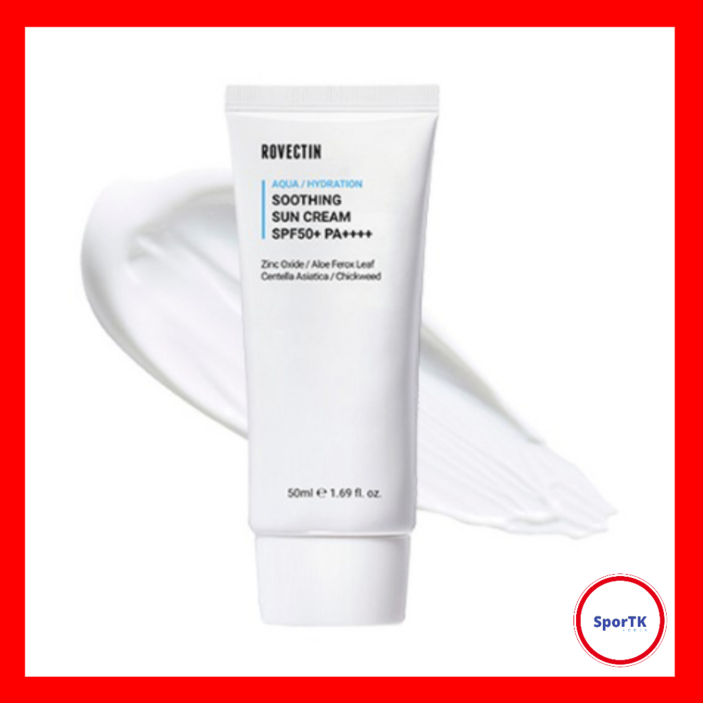 Rovectin Aqua Soothing Sun Cream 50 มล. SPF50+ / ครีมกันแดด / ครีมกันแดด