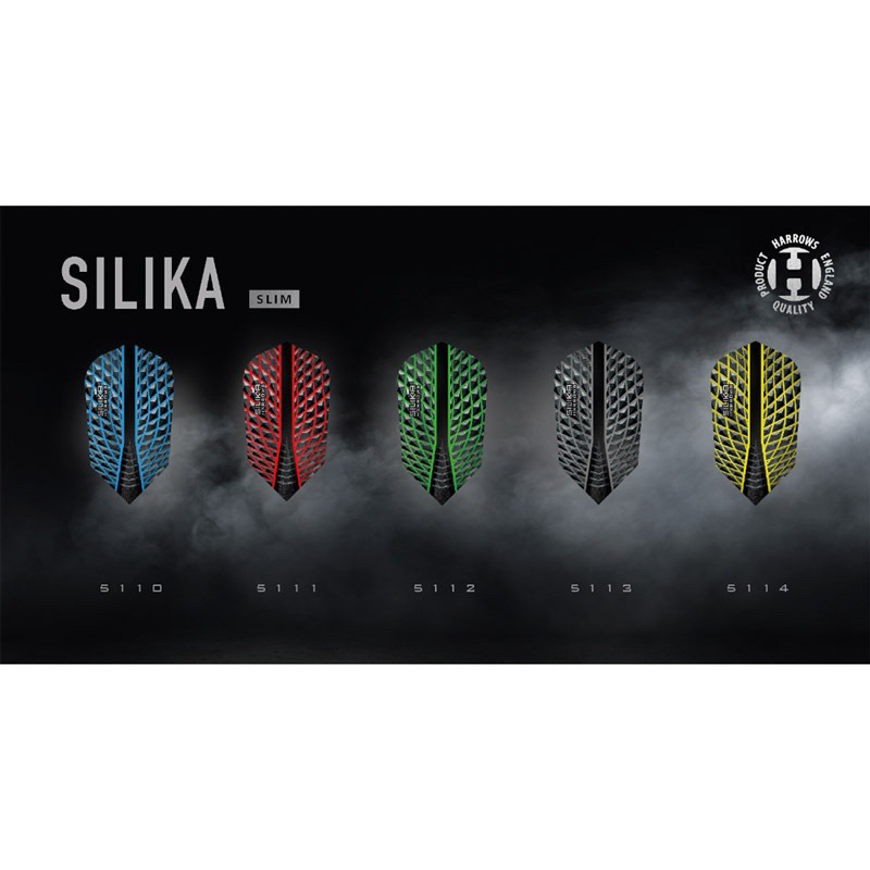 Harrows Silika Flights [Slim] • 100 Microns • Dart Flights • SGDARTS