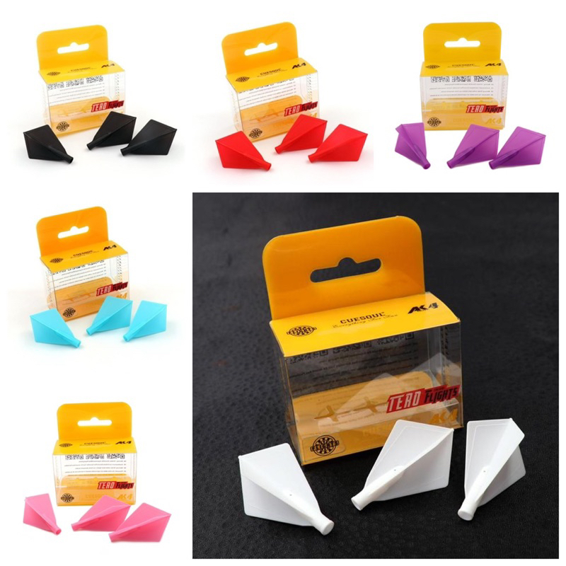 ลูกดอก Cuesoul • Tero Flights AK4 [เพชร] • Dart Flights • SGDARTS