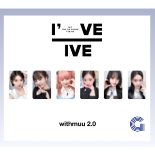 【WITHMUU 2.0 POB】 IVE - THE 1ST ALBUM [IVe IVE]