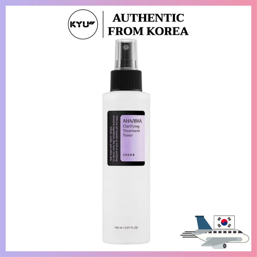 โทนเนอร์ทำความสะอาดผิวหน้า Cosrx AHA / BHA Clarifying Toner 150 มล | Cosrx AHA/BHA Clarifying Treatm