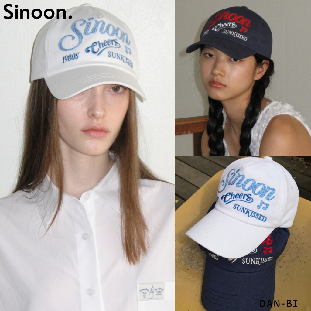 [Sinoon] SUNKISSED BALL CAP / 2color / ฟรีไซส์ / ของแท้ 100% / สินค้าเกาหลี