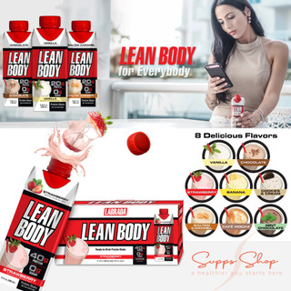 Labrada Nutrition LEAN BODY RTD 40grams Protein Shake, 12 x 500ml carton