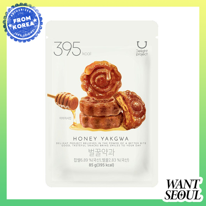 [Olive Young] Delight Project HONEY YAKGWA ขนมโบราณ สไตล์เกาหลี 85 กรัม