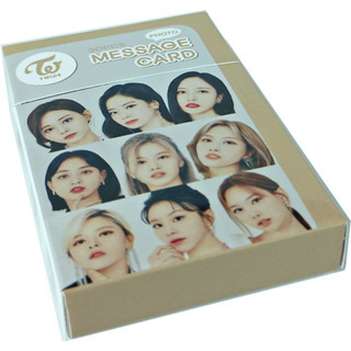 โฟโต้การ์ดข้อความ K-POP TWICE เวอร์ชั่นใหม่ 30 ชิ้น