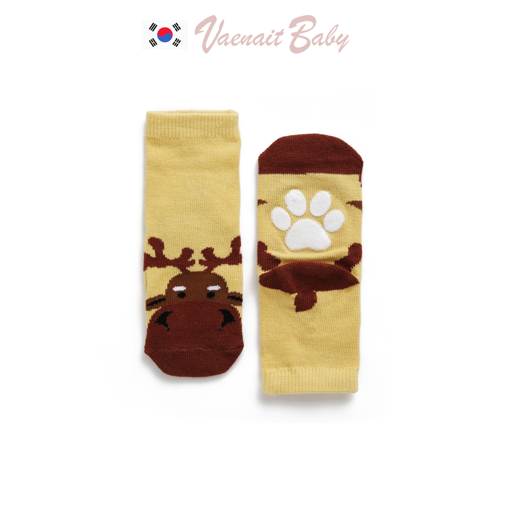 [KOREA Vaenait BABY] ถุงเท้าลําลอง ลายสัตว์ สวนสัตว์ สําหรับเด็กแรกเกิด -8 ปี