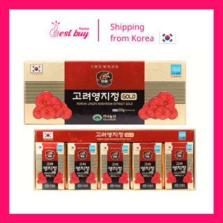 Goryeo Lingzhi สารสกัดจากเห็ด สีทอง 250 กรัม (50 กรัม x 5 ชิ้น)