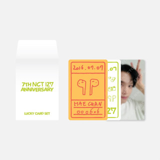 NCT 127 - 7TH ANNIVERSARY LUCKY CARD SET