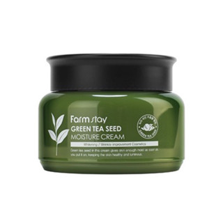 farmstay green tea ชาเขียว seed moisture cream ครีม 100g