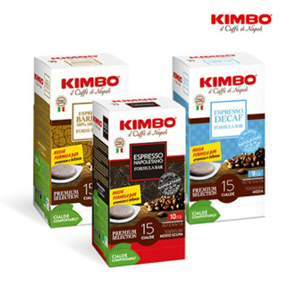 Kimbo ESE Pod กาแฟ 15 Ct รสอิตาลี เอสเปรสโซ่ กาแฟนาโปลิ อาราบิก้า ดีแคฟ / จากโซล, เกาหลี