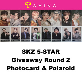 STRAY KIDS the 3rd Album 5-STAR Giveaway 2nd Round Photocard &amp; Polaroid