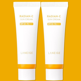 ครีมกันแดด 1+1 laneige radian c ขนาด 50 มล.