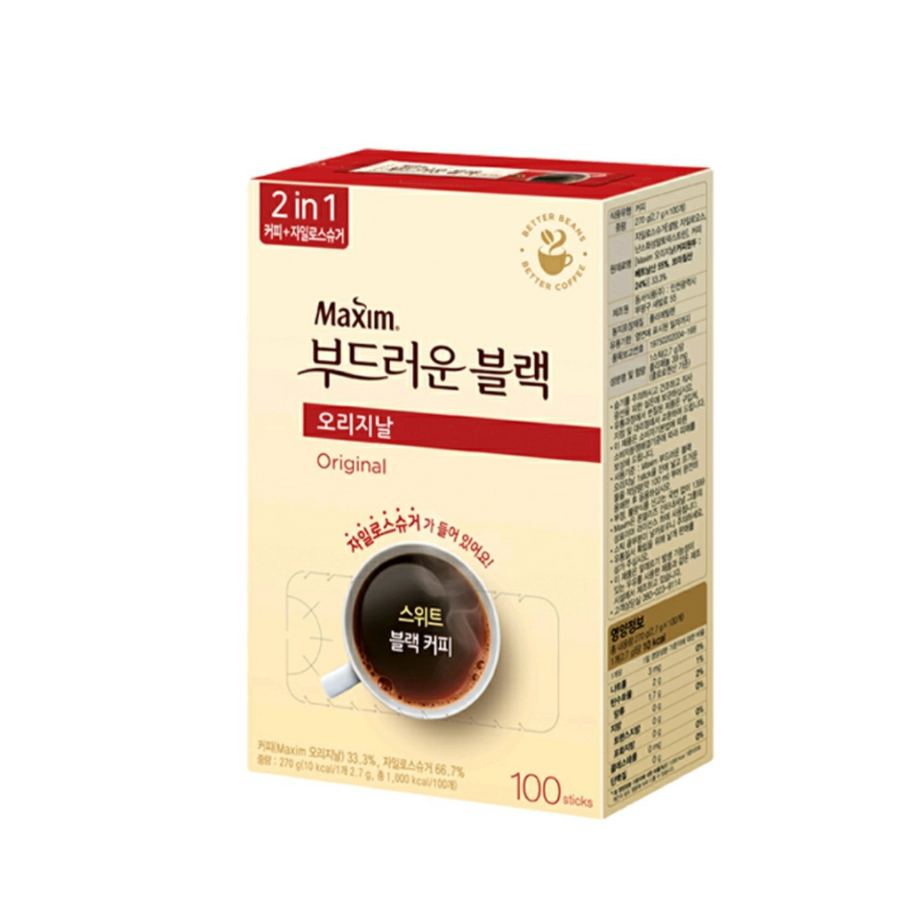 [MAXIM] กาแฟดํา นุ่ม ของแท้ 100 ถุง