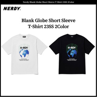 เสื้อยืดแขนสั้น ลาย Nerdy Blank Globe 23SS 2 สี