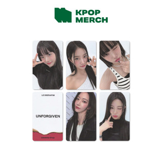 (Only POB) LE SSERAFIM- Unforgive Weverse pob [ Photo card ]