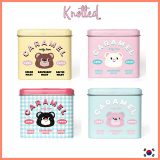 [Cafe Knotted] Knotted Milky Farm Caramel Tin case