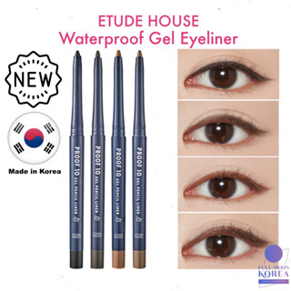 [Etude House] อายไลเนอร์เจล กันน้ํา กันเปื้อน 0.3 กรัม 10 ชิ้น