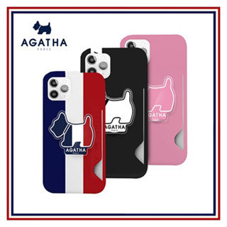 เคสโทรศัพท์มือถือ ลาย Agatha Paris พร้อมช่องใส่บัตร สําหรับ iphone 14 13 12 11 pro max xr xs s23 s22 s21 s20 ultra plus note s10 a23 a33 a53 a73 a32 a42 a12